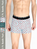 Neva Men's Modal Printed Short Trunk| Pack of 3