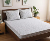 Neva Bedsheet – Soft, Premium Cotton Bedsheet with Pillow Covers | Breathable & Durable | Perfect for Double Bed