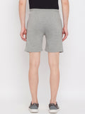Livfree Men's Bermuda in Wave Pattern Both Side Zipper Pockets - Grey Mix