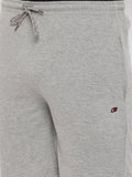 Livfree Men's Bermuda in Wave Pattern Both Side Zipper Pockets - Grey Mix