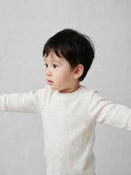 Neva Kids Unisex (Boys and Girls) 3 Uppers Set Esancia Thermal- Off White