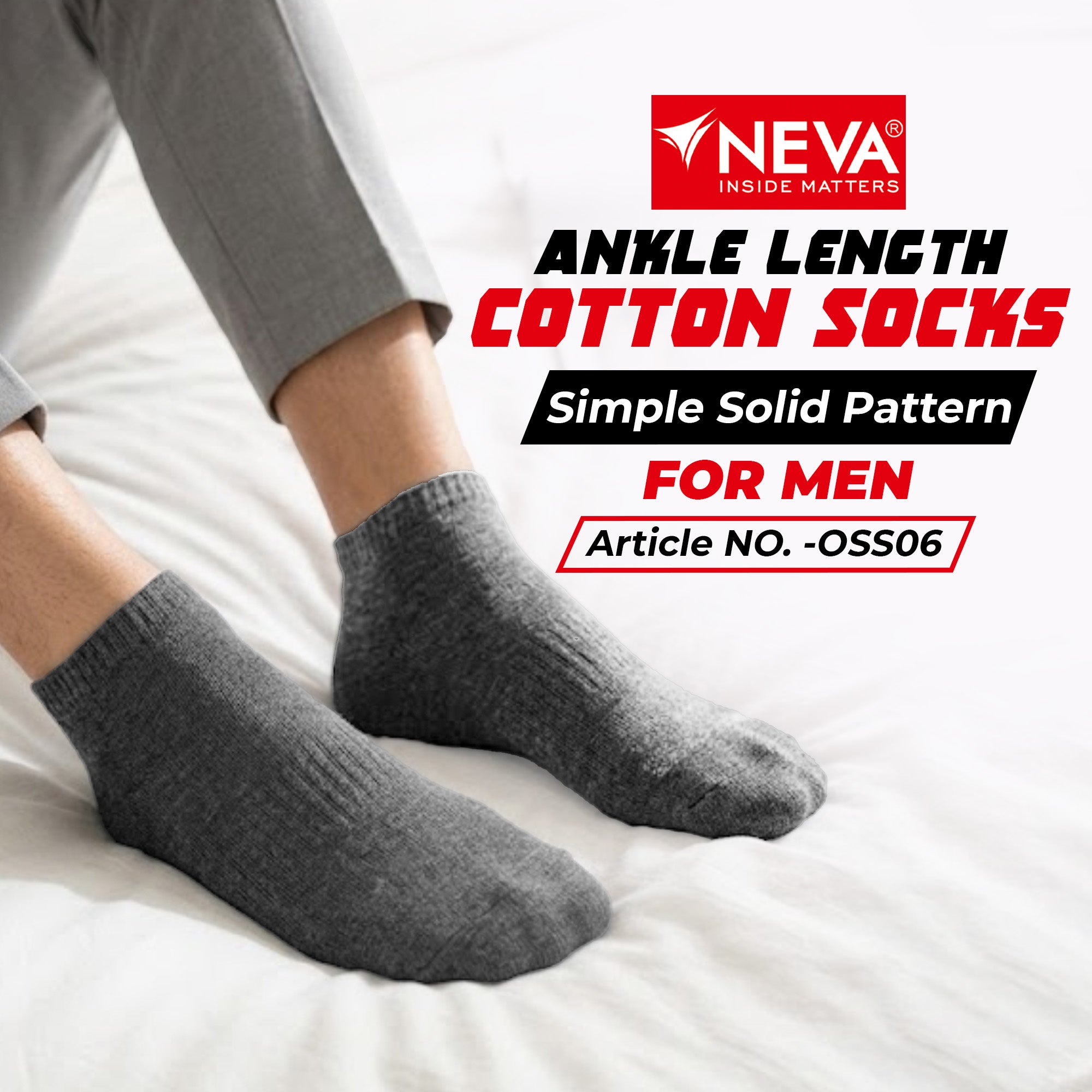 Sports Ankle Length Socks (Pack of 6)