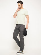 Neva Men Trackpants Elasticated waistband with Drawstring Regular Fit