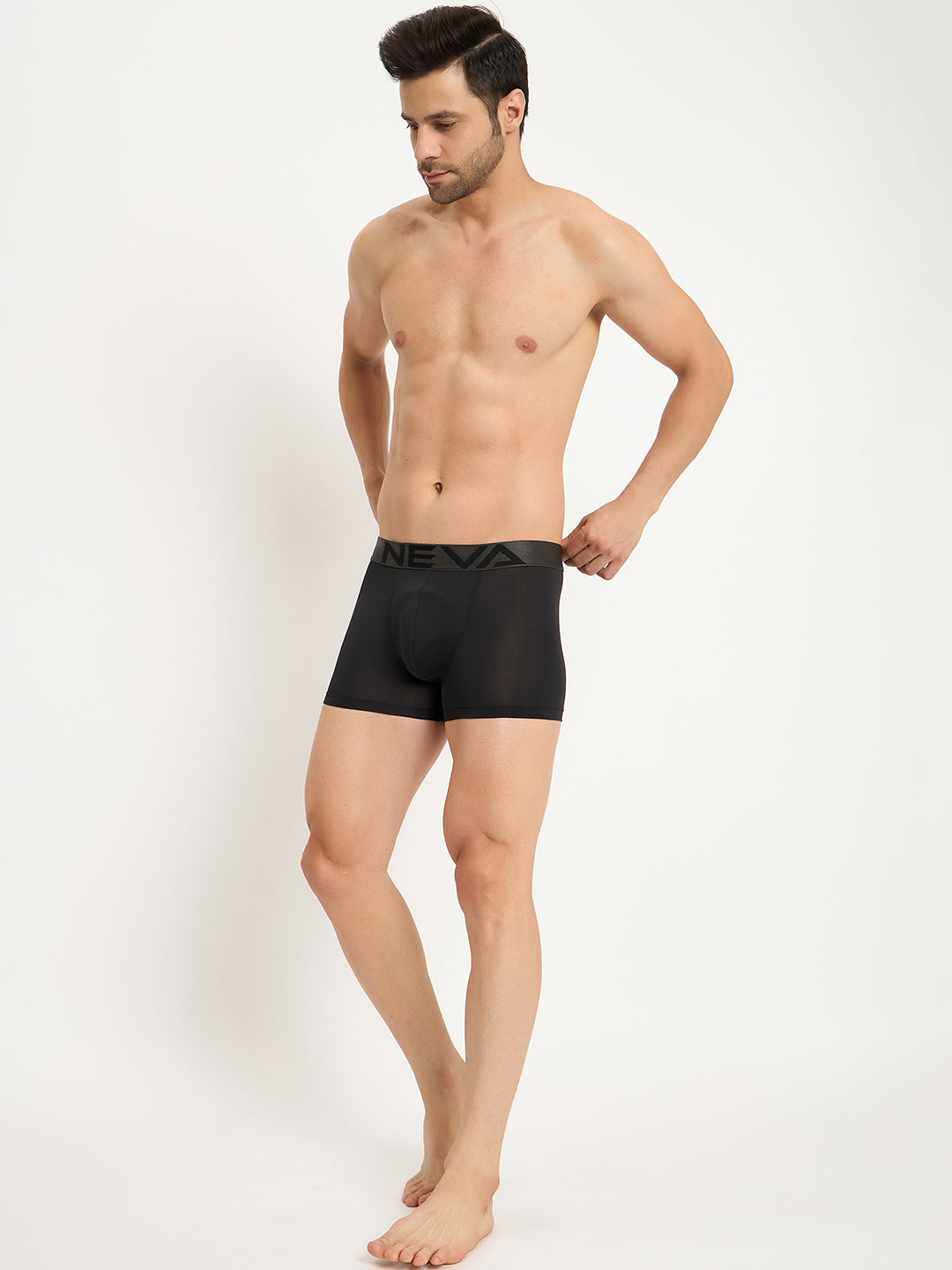 Neva FlexiFit Gents pack of 2 Trunk for Men elasticated waistband