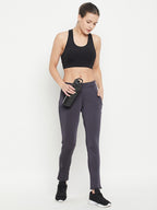 Neva Women Trackpants Elasticated waistband Slim Fit Sports wear