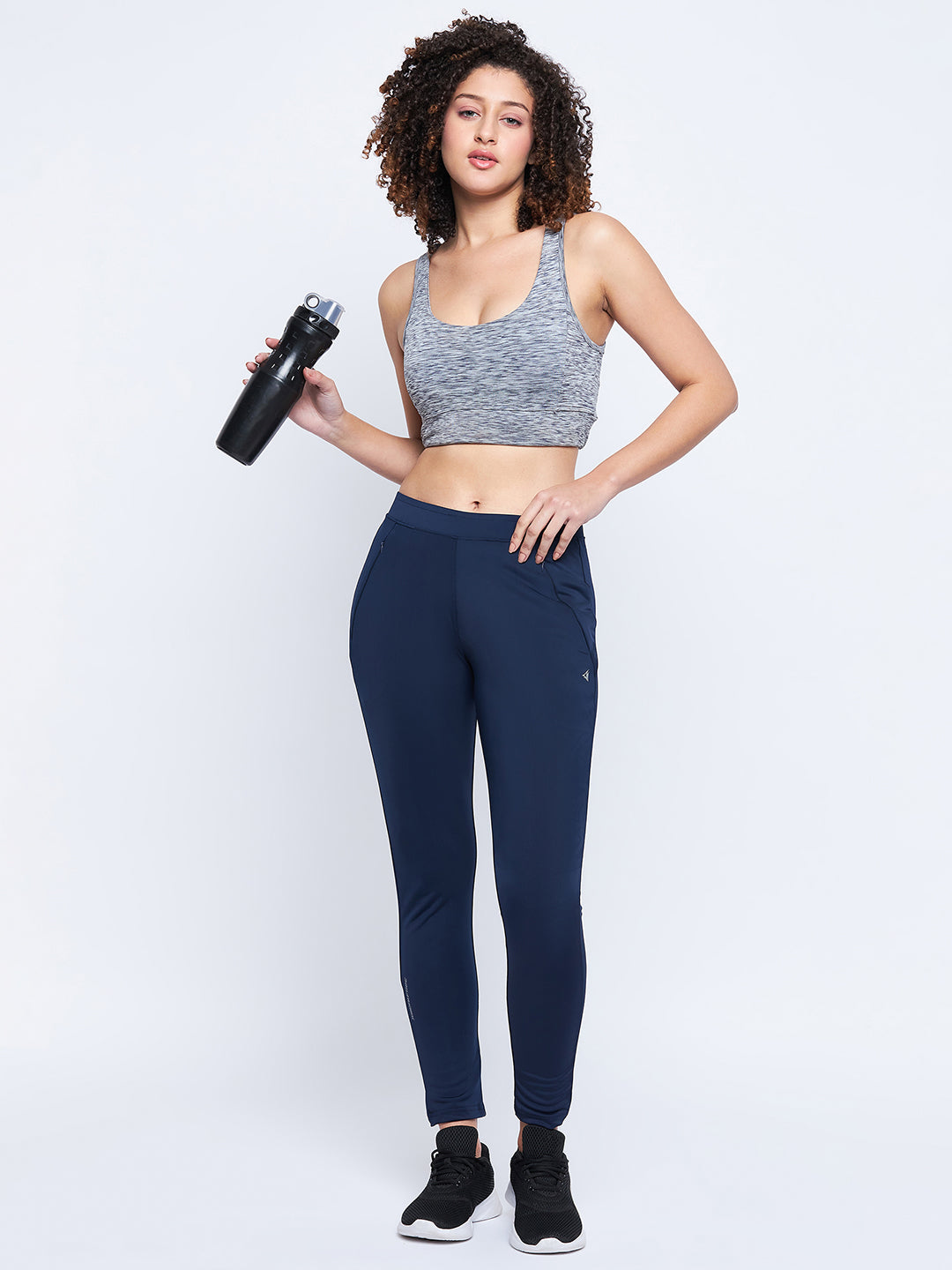 Neva Women Trackpants Elasticated waistband Slim Fit Sports wear