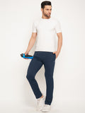 Neva Men Trackpants Elasticated waistband with Drawstring Slim Fit