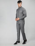 Neva Men T-Neck Full Sleeves Tracksuit with Chest Logo