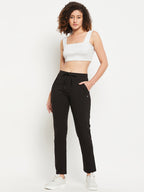 Neva Women Trackpants Elasticated waistband with Drawstring Regular Fit