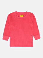 Kids Round Neck Thermal & Bottom Set