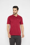 Neva Polo Neck Solid Men tshirt Half sleeves chest pocket
