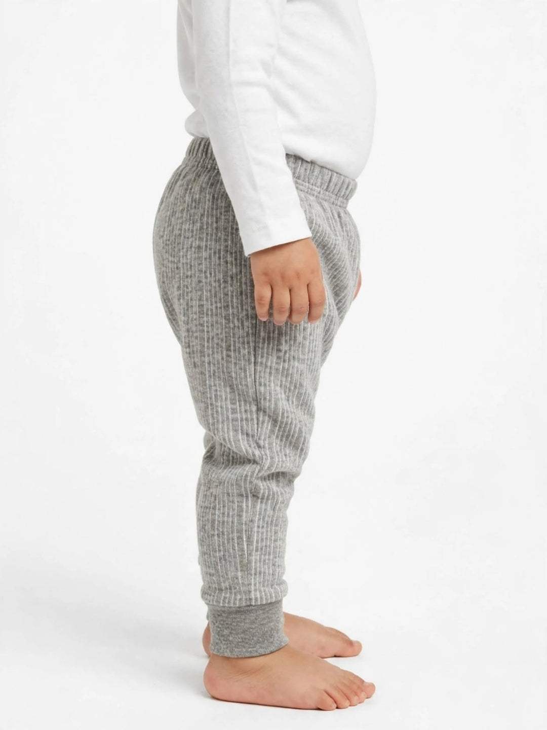 Neva Kids Unisex (Boys and Girls) 3 Lowers Set Esancia Thermal- Milange Grey