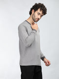 Neva Men Crew Neck Full Sleeves T-shirt Wave pattern