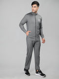 Neva Men T-Neck Full Sleeves Tracksuit with Chest Logo