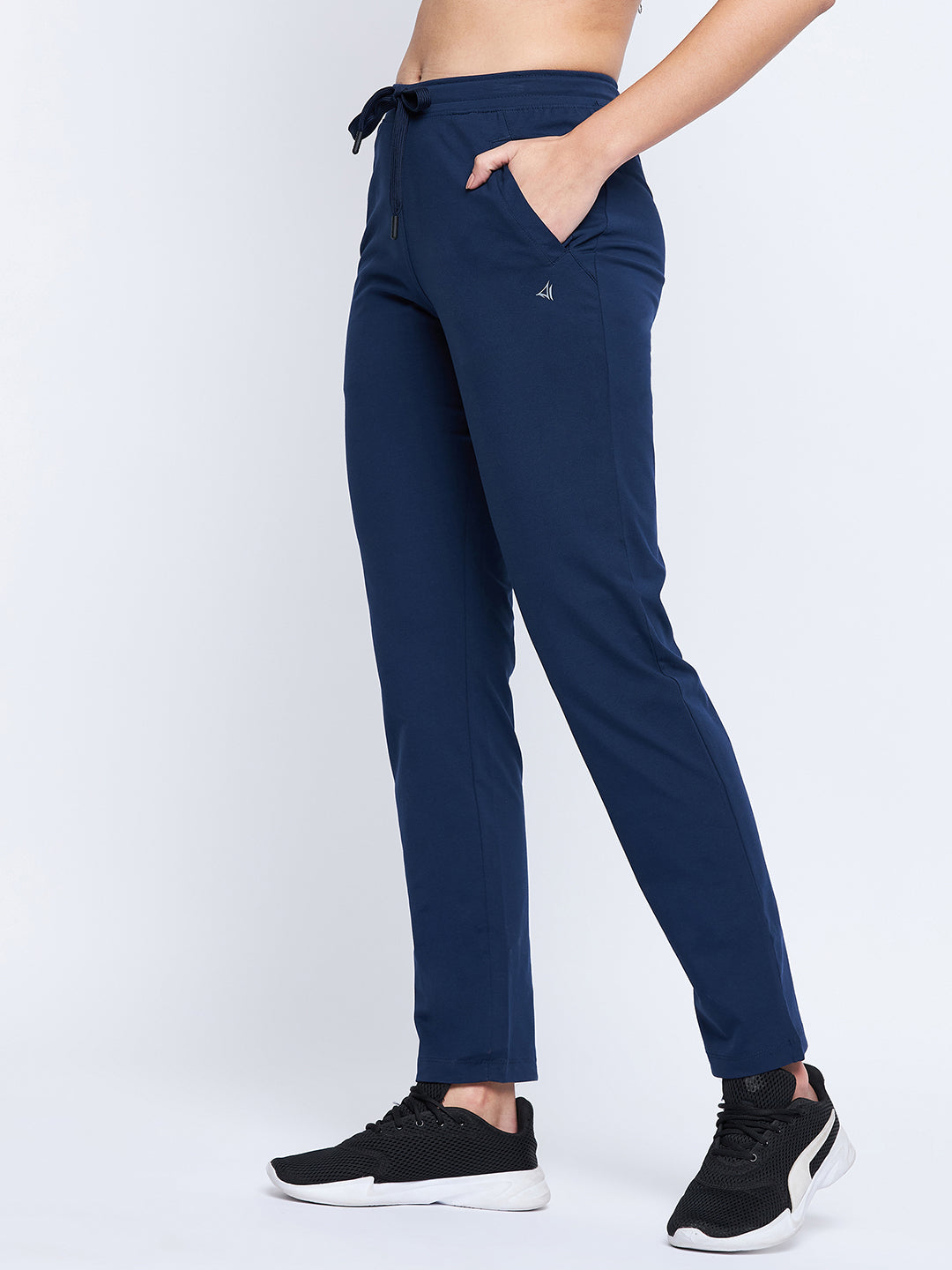 Neva Women Trackpants Elasticated waistband with Drawstring Regular Fit
