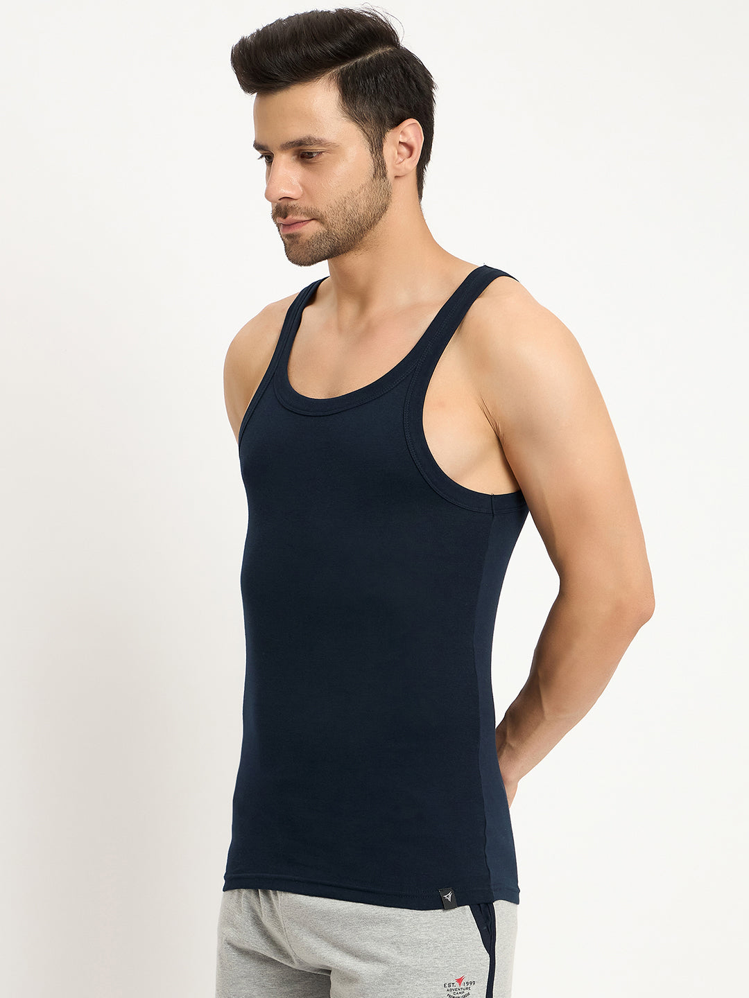 Neva MAXX Men pack of 2 Sleeveless colored Vests round neck