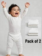 Neva Thermal Sets For Kids (Esancia)- Off White - 2 Pair Pack