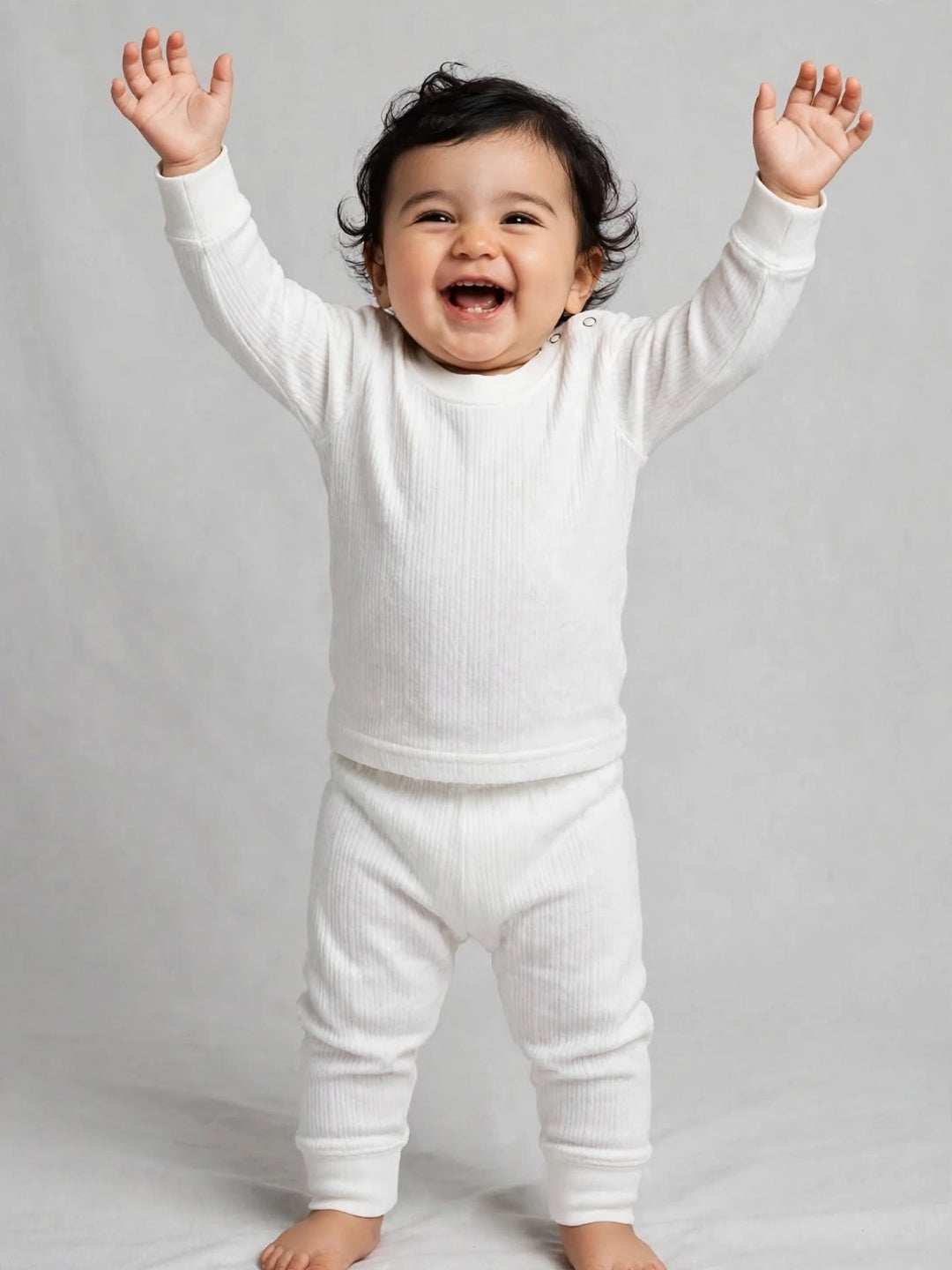 Neva Thermal Sets For Kids (Esancia)- Off White - 2 Pair Pack
