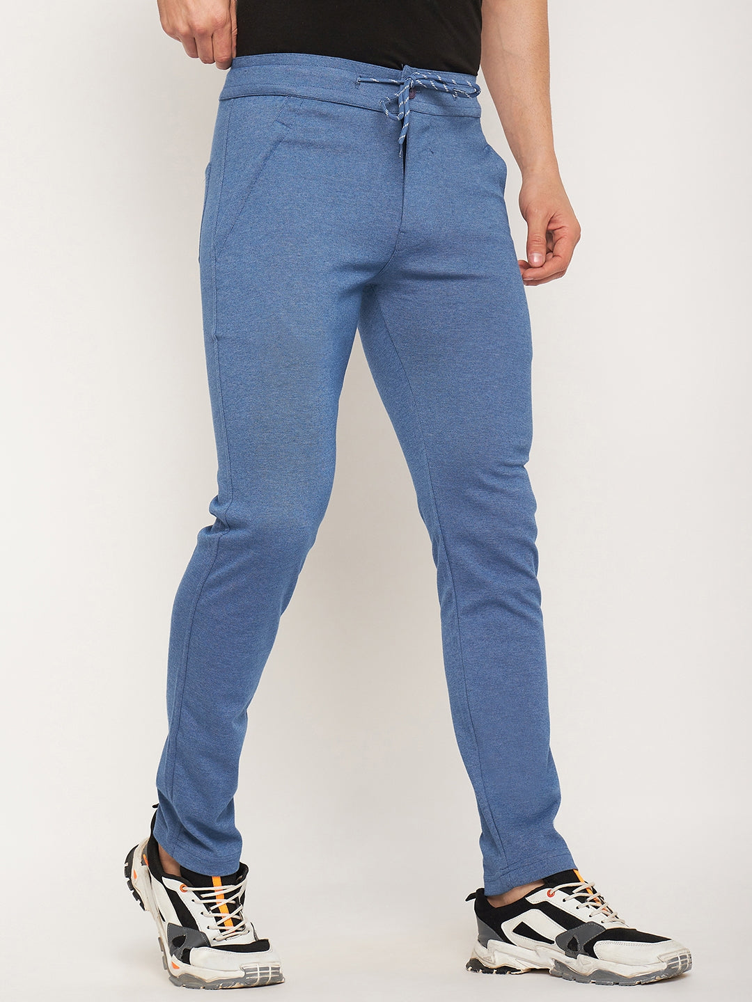 Neva Men Trackpants Button fly Closure Slim Fit