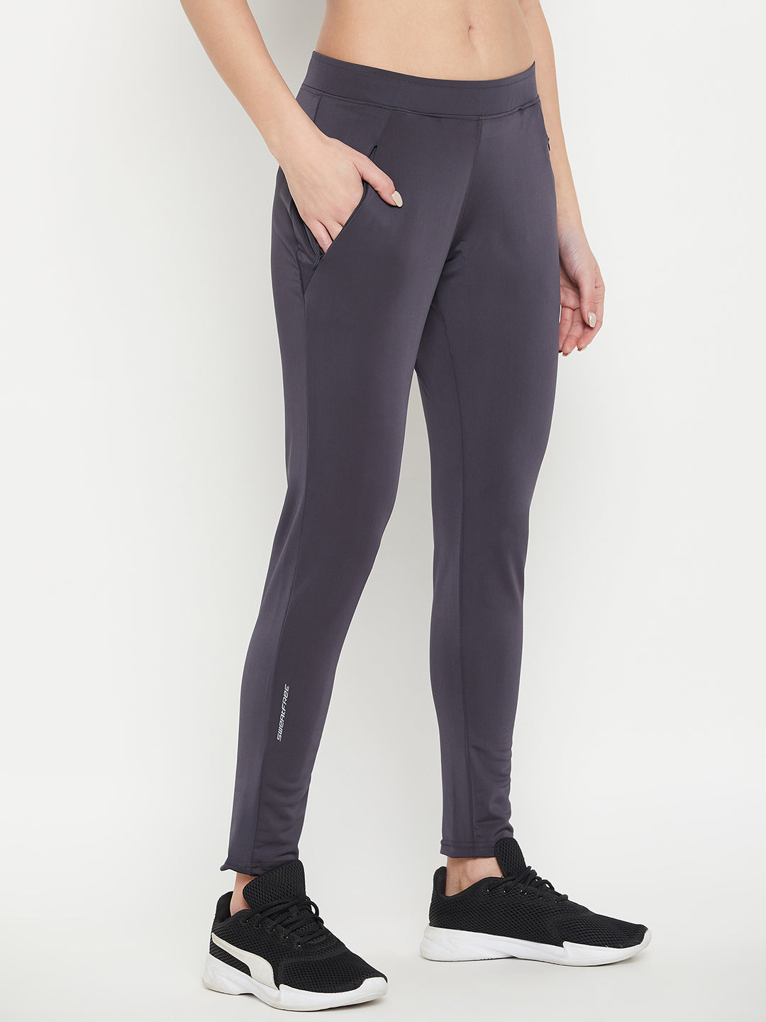 Neva Women Trackpants Elasticated waistband Slim Fit Sports wear