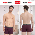 Rib Knit Top Elastic Trunk (Pack of 4)