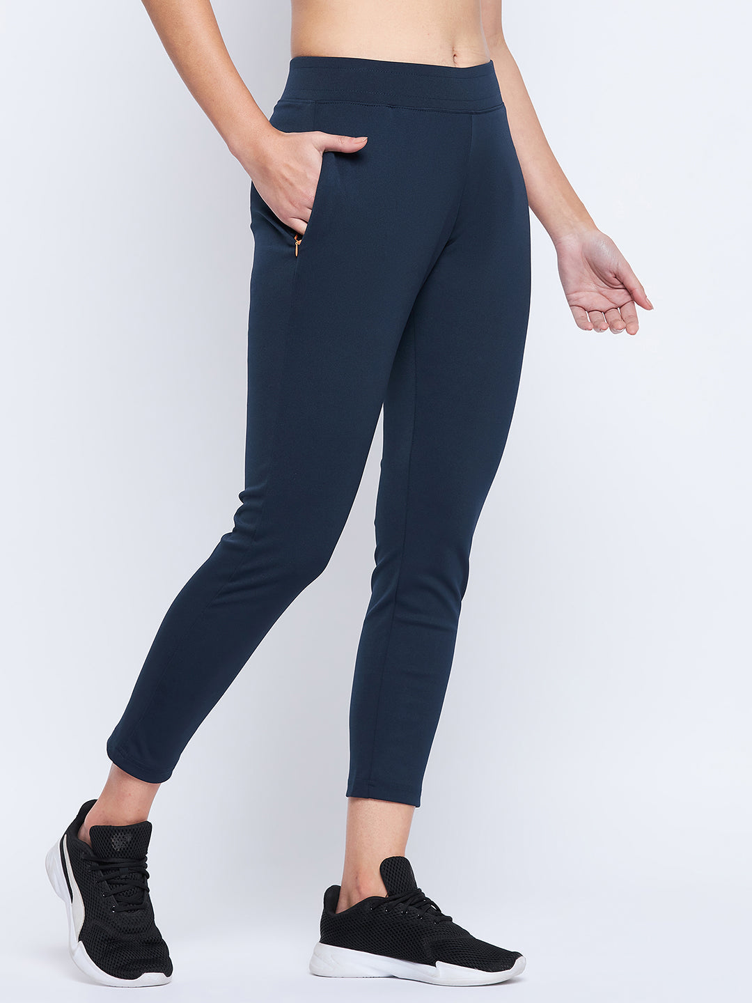 Neva Women Trackpants Elasticated waistband Slim Fit Sports wear