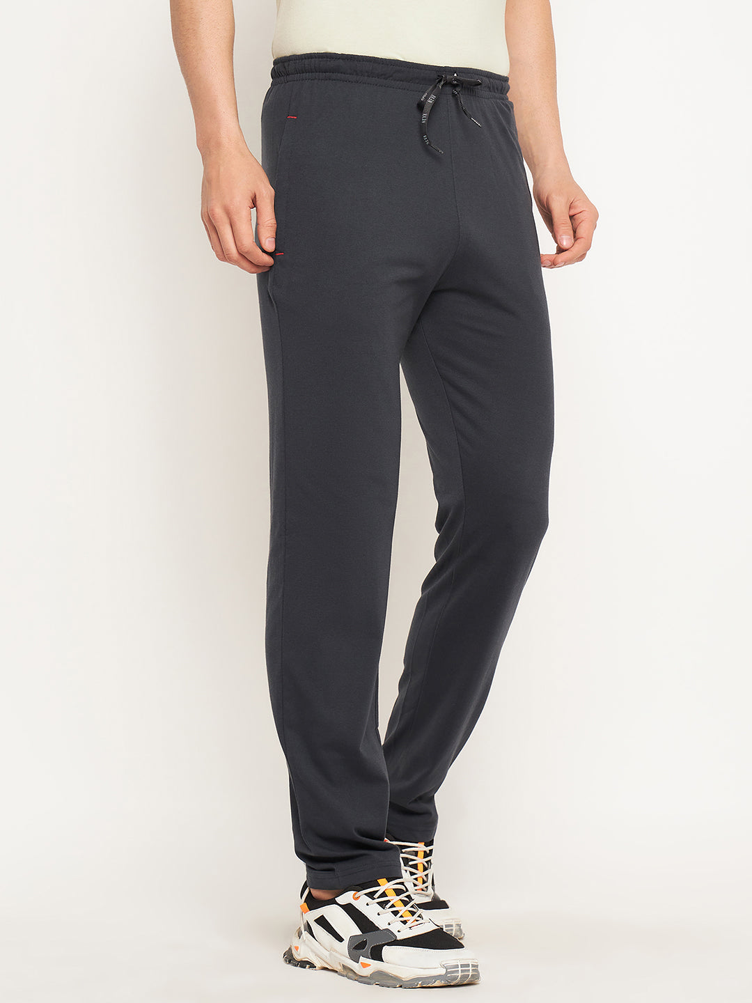 Neva Men Trackpants Elasticated waistband with Drawstring regular Fit