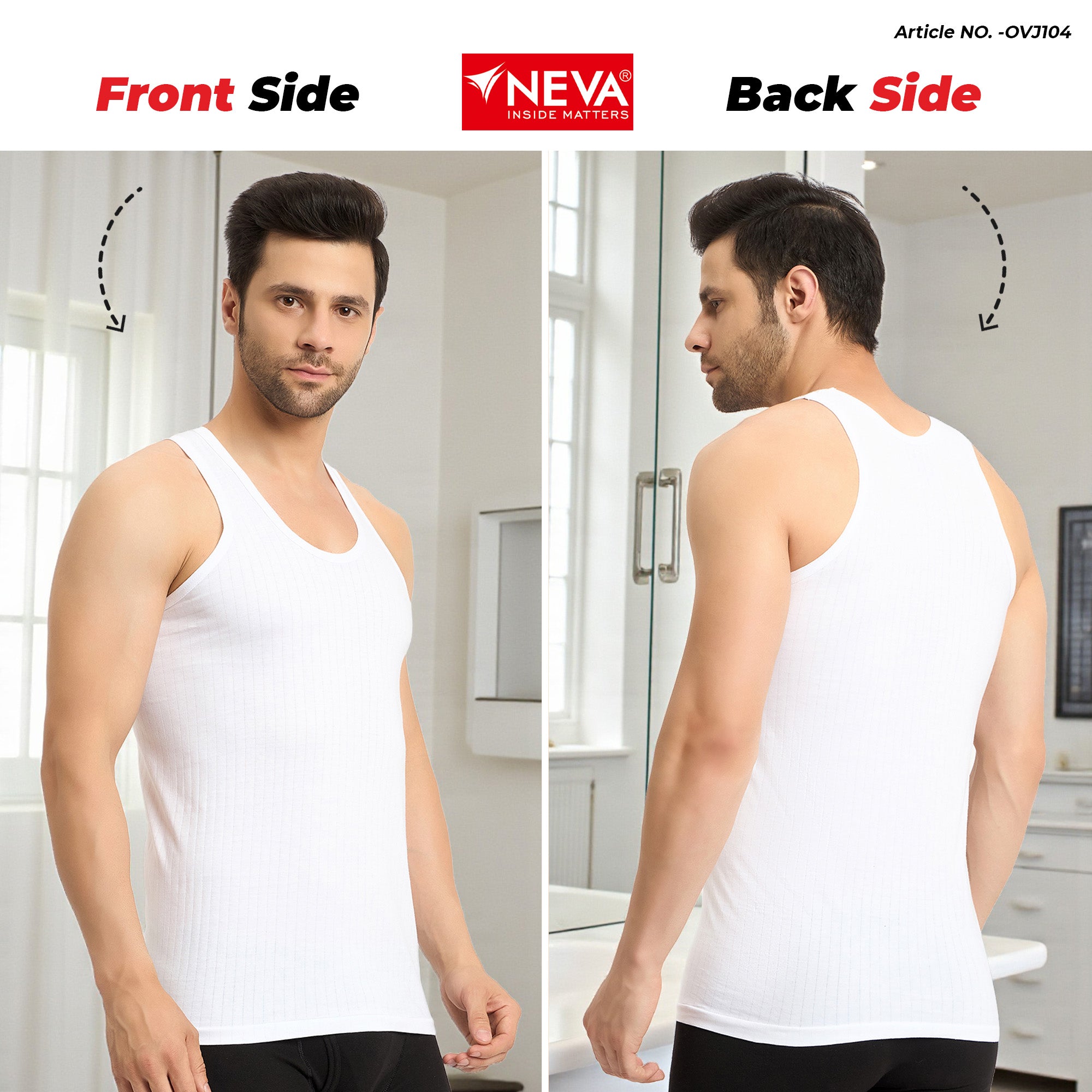 Ventilator Sando Vest (Pack of 2)