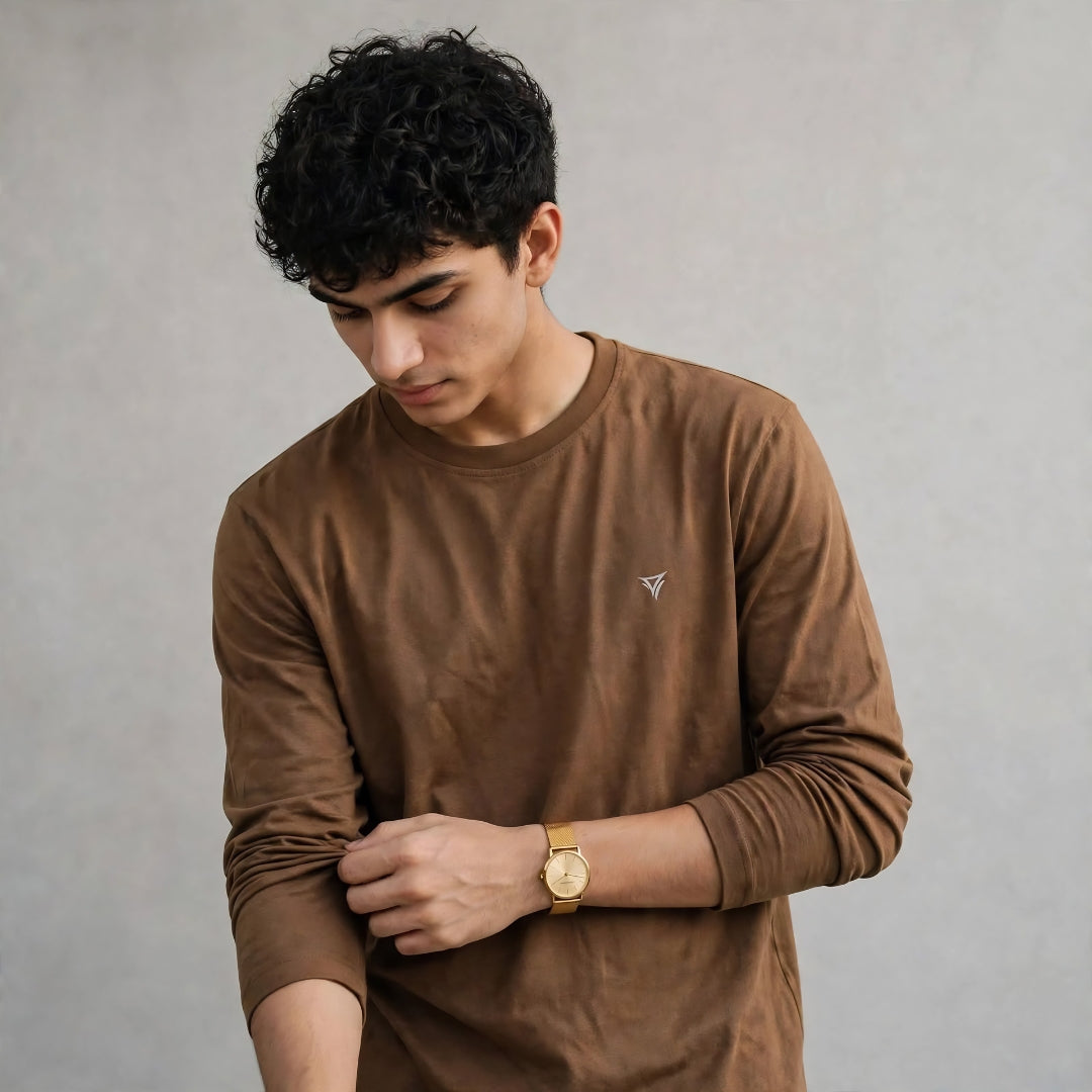 Neva Pre-Winter Round Neck T-Shirt for Men