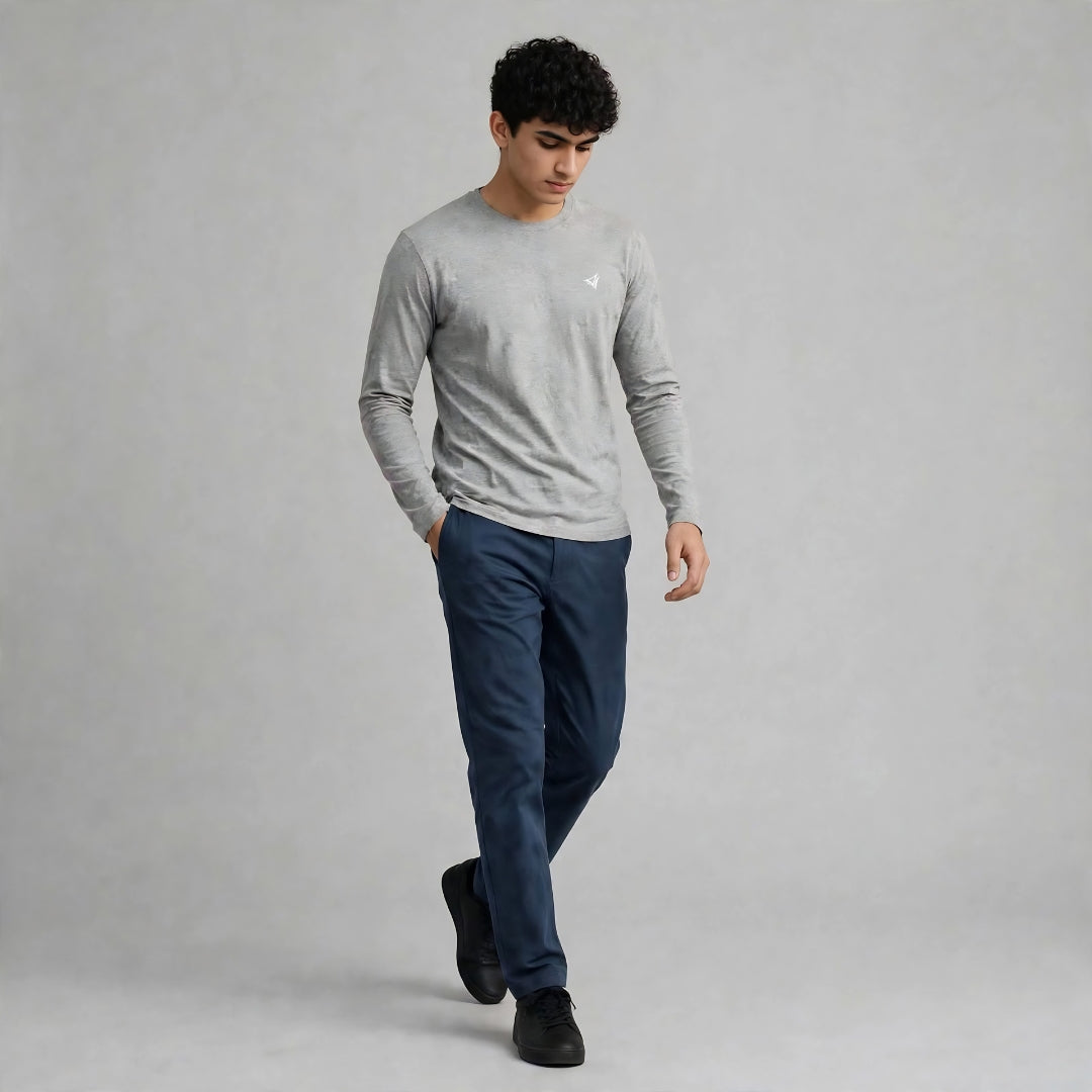 Neva Pre-Winter Round Neck T-Shirt for Men