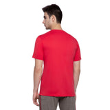 Henley Neck T-Shirt For Men- Bubble Gum