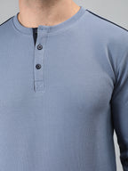 Neva Men Crew Neck Full Sleeves T-shirt Dotted pattern