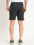 Neva Men Bermuda Elasticated drawstring waistband side pockets solid pattern