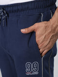 Neva Men lower Drawstring Elasticated Waistband Typography pattern with Side Panel