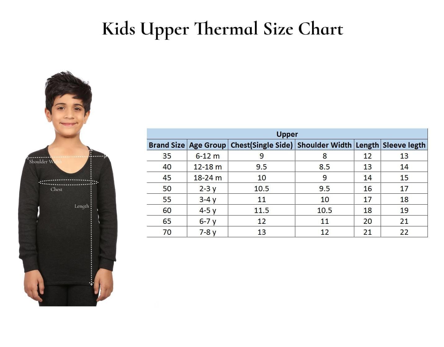 Kids T-Neck F/s thermal Upper