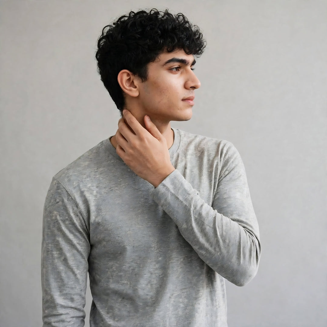 Neva Pre-Winter Round Neck T-Shirt for Men