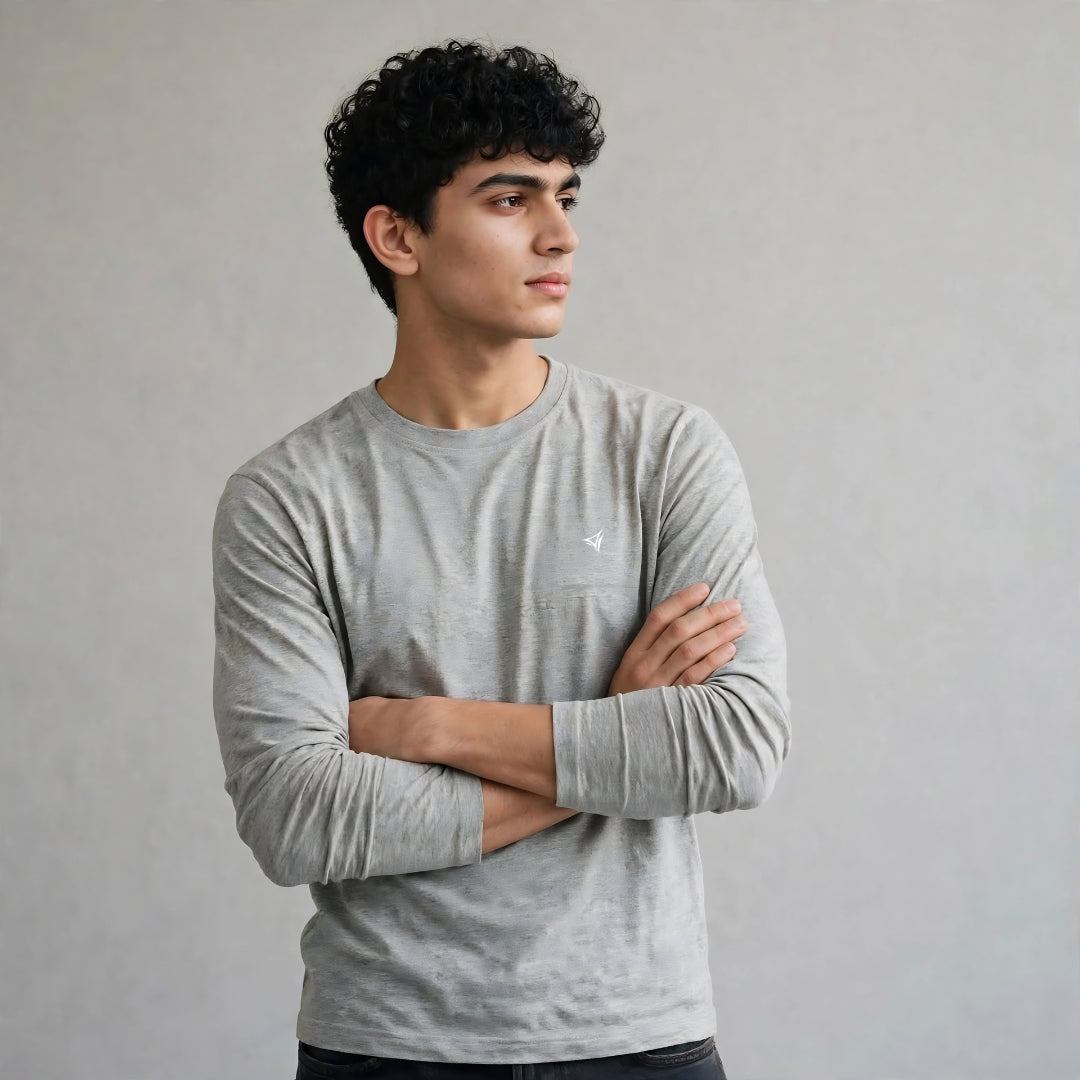 Neva Pre-Winter Round Neck T-Shirt for Men