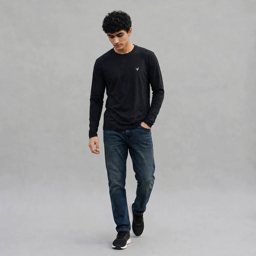 Neva Pre-Winter Round Neck T-Shirt for Men