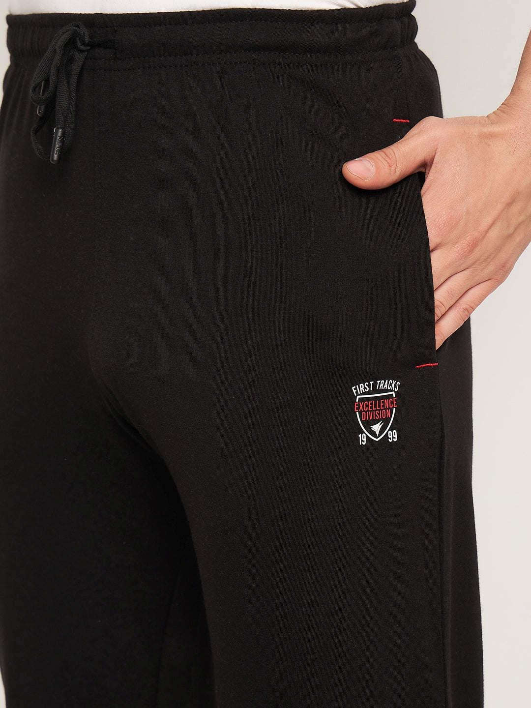 Neva Men Trackpants Elasticated waistband with Drawstring regular Fit