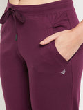 Neva Women Trackpants Elasticated waistband with Drawstring Slim Fit