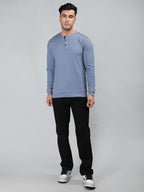 Neva Men Crew Neck Full Sleeves T-shirt Dotted pattern
