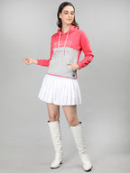 Neva Women Hoody Neck Full Sleeves Sweatshirt Typography pattern