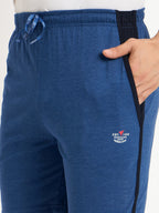 Neva Men Bermuda Elasticated drawstring waistband side pockets solid pattern