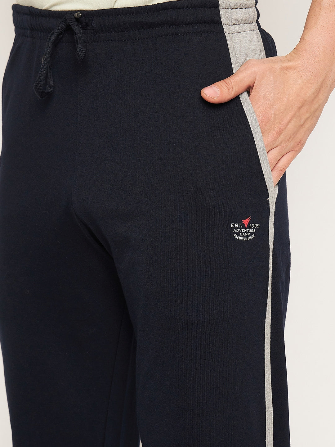 Neva Men Trackpants Elasticated waistband with Drawstring Regular Fit