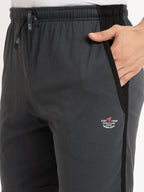 Neva Men Bermuda Elasticated drawstring waistband side pockets solid pattern