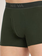 Neva MAXX Gents pack of 2 Trunks elasticated waistband front open fly