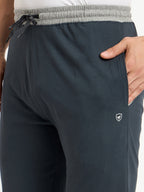 Neva Men Capri Elasticated drawstring waistband side pockets solid pattern