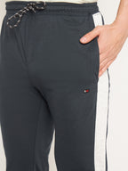 Neva Men Trackpants Elasticated Drawstring waistband Regular Fit contrast Side panel