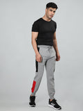 Neva Men lower Drawstring Elasticated Waistband Logo with Side Panel