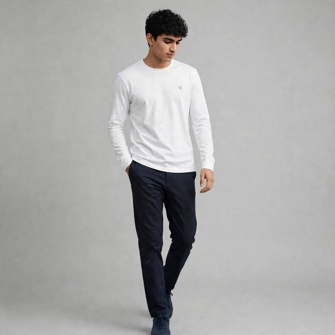 Neva Pre-Winter Round Neck T-Shirt for Men